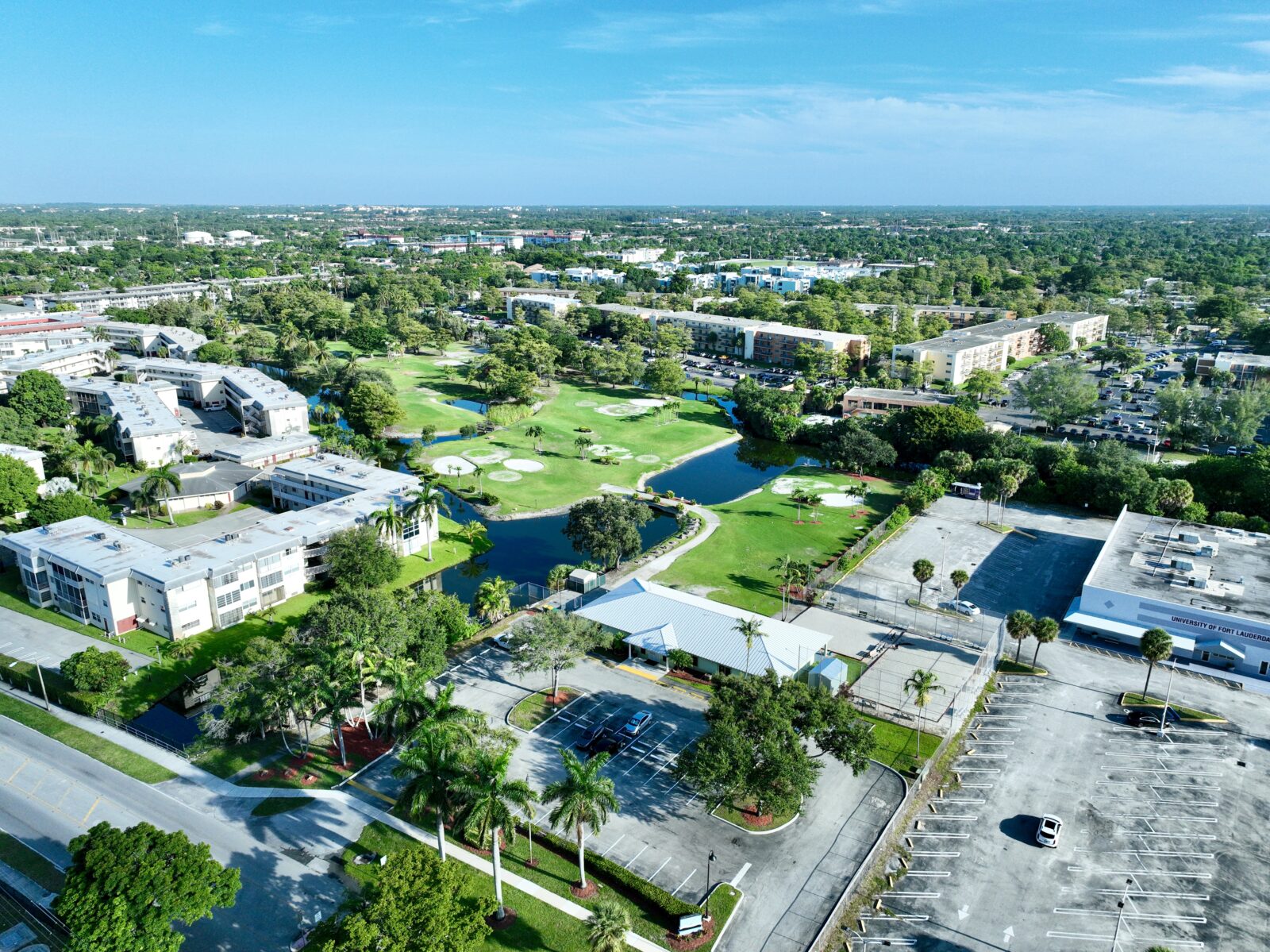 City aerial view