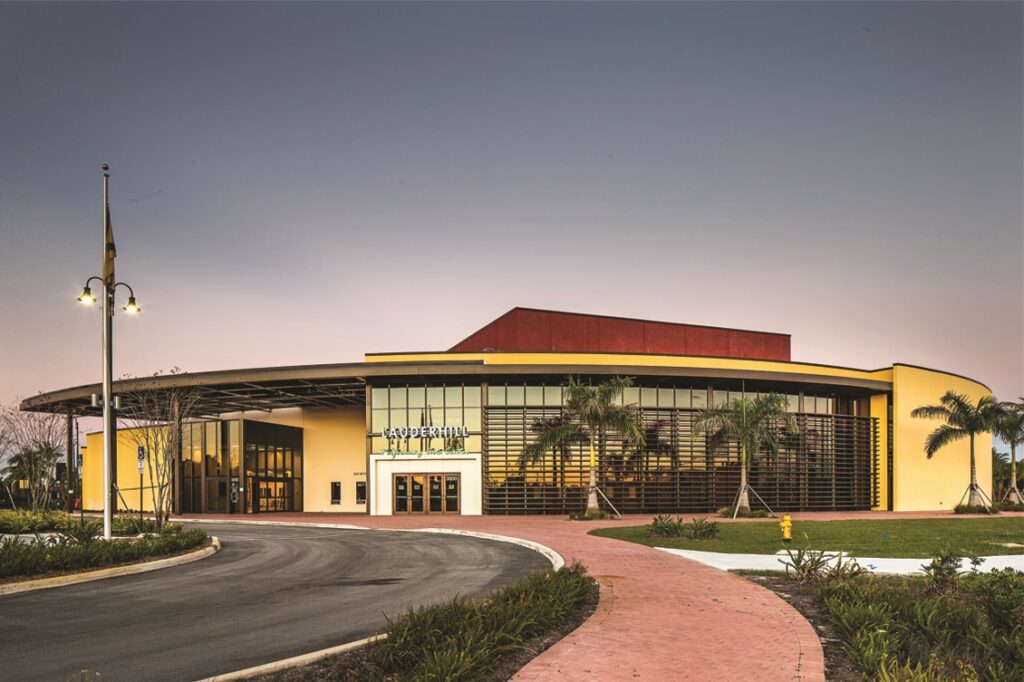 Building Lauderhill performing art